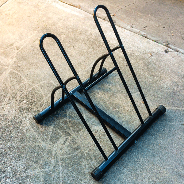 The old bike rack